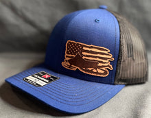 Load image into Gallery viewer, American Flag Snowmobile Trucker Cap

