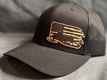 Load image into Gallery viewer, American Flag Snowmobile Trucker Cap
